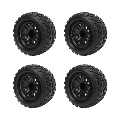 Keenso RC-Crawler-Reifen, Gummi, RC-Rennreifen-Set, Besserer Grip, Tolle Leistung, Perfekter Ersatz für HSP 1/10 94111 94188 Ferngesteuertes Auto, Schwarz Keenso RC-Crawler-Reifen, Gummi, RC-Rennreifen-Set, Besserer Grip, Tolle Leistung, Perfekter Ersatz für HSP 1/10 94111 94188 Ferngesteuertes Auto, Schwarz von Keenso