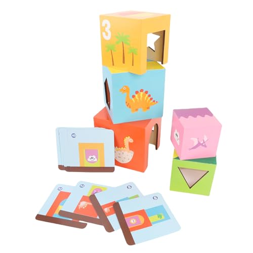 Keenso Sortieren und Stapelspielzeug, Stapelbox Spielzeugtiere Farben Kognitionsnistblöcke für die Frühe Bildung Keenso Sortieren und Stapelspielzeug, Stapelbox Spielzeugtiere Farben Kognitionsnistblöcke für die Frühe Bildung von Keenso