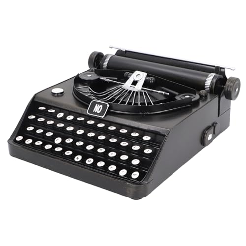 Keenso Vintage-Schreibmaschinenmodell, Tragbare Retro-Requisiten für das Heimbüro, Künstlerisches Vintage-Aussehen, Einzigartiges Geschenk von Keenso