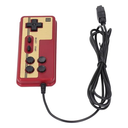 Keenso Wired Red White Game Player Handle 8 -Bit 9 -Stifte Wired Network Controller für Kindheitserinnerungen Abs Material 1 X Kabelgebundener Controller Keenso Wired Red White Game Player Handle 8 -Bit 9 -Stifte Wired Network Controller für Kindheitserinnerungen Abs Material 1 X Kabelgebundener Controller von Keenso