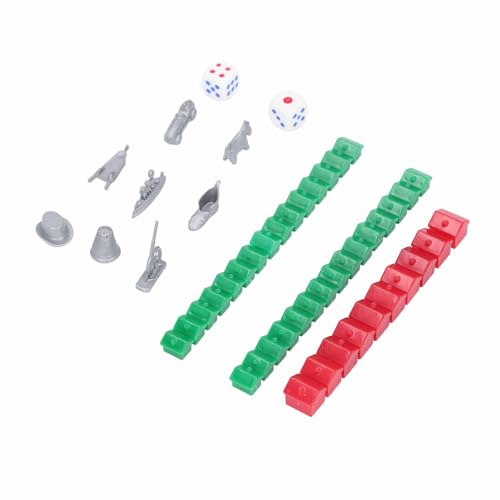 Magische Energie Plastikhäuser, Brettspiel mit Vermögensakkumulation Magisches Accessoires für Intelligente Feinde Outmaneuvering von Keenso