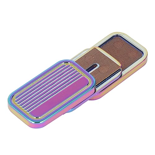 Magnetisches Fidget-Spielzeug aus Metall, Fidget Slider Stressabbau-Spielzeug für Büro-ADHS (Mehrfarbig) von Keenso