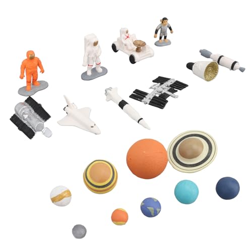 Planeten Solarsystem Astronaut Figure Spielzeug, Solar Power Kit für von Keenso