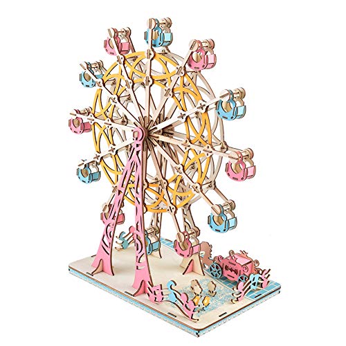 Rrise Rad Puzzle, 3D -Puzzle -Stammprojekte für Im Alter von 8 Jahren von Keenso