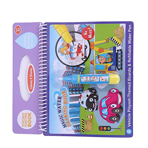 Wasser Malbücher für Kleinkinder, Kinder Malen Lernspielzeug Wasser Doodle Buch Spielzeug für 3-5(Transport) von Keenso