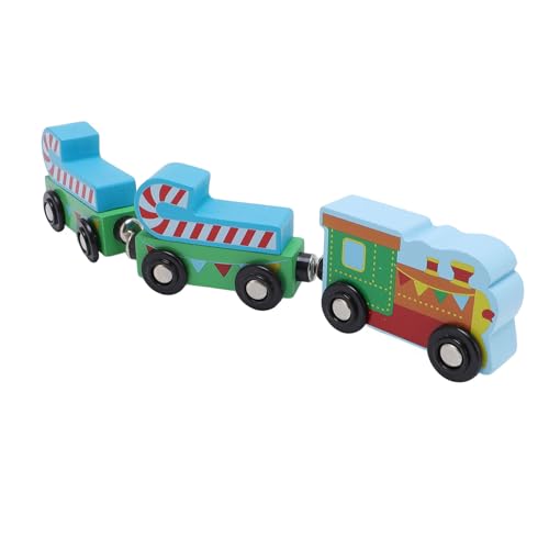 Zug -Set -Spielzeug, 3PCS -Holzzug Set Vergnügungspark Zug Multifunktionale Szenenkombination für Zug -Set -Spielzeug, 3PCS -Holzzug Set Vergnügungspark Zug Multifunktionale Szenenkombination für von Keenso