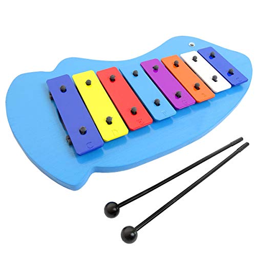 keepdrum Kinder Glockenspiel Musik-Spielzeug Fisch von keepdrum