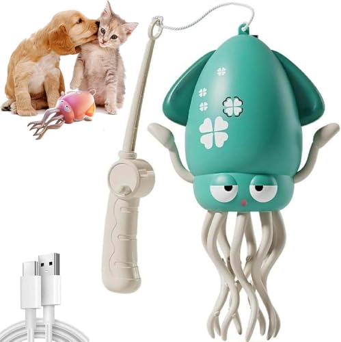 EngineKit Octopus - Electric Crawling Octopus,Electric Crawling Octopus Toy,Magic Dancing Octopus Toy,Crazy 8-Leg Auto-Dance octopus toy with LED Lights & Music,Self-Navigating Robotic Pet Toys (Grün) EngineKit Octopus - Electric Crawling Octopus,Electric Crawling Octopus Toy,Magic Dancing Octopus Toy,Crazy 8-Leg Auto-Dance octopus toy with LED Lights & Music,Self-Navigating Robotic Pet Toys (Grün) von Keeplus