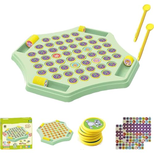 Flip Match Board Game, Flip Match Board Game, Flip Chess Memory Memory Spiel Flip Schachspiel Früchte Tier Memory Schach Spie Motorikspielzeug, Montessori Spielzeug, Flip Board Matching Spiel (Obst) von Keeplus