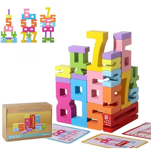 Creative Number Block, Wooden Stacking Building Blocks, Children's Digital Building Blocks, Wooden Number Building Blocks, Holz Zahlenblock Spielzeug Set, Montessori Zahlen, Number Blocks Zahlen (B) Creative Number Block, Wooden Stacking Building Blocks, Children's Digital Building Blocks, Wooden Number Building Blocks, Holz Zahlenblock Spielzeug Set, Montessori Zahlen, Number Blocks Zahlen (B) von Keeplus