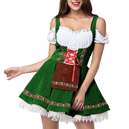 Keerlonno Dirndl Damen Oktoberfest Bier Festival Kleid für Oktoberfest Cosplay Trachtenkleid Dirndl Kleid Karneval Damen Cosplay Kostüme Kleid Kostüm Keerlonno Dirndl Damen Oktoberfest Bier Festival Kleid für Oktoberfest Cosplay Trachtenkleid Dirndl Kleid Karneval Damen Cosplay Kostüme Kleid Kostüm von Keerlonno