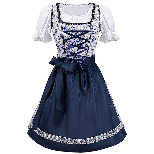 Keerlonno Tiroler Kleid Damen, Cosplay Kostüme Party Oktoberfest und Kleidung Traditionelles Bayerisches Kleid besondere Anlässe Karneval Und Kleid, Oktoberfestkleid Damen Keerlonno Tiroler Kleid Damen, Cosplay Kostüme Party Oktoberfest und Kleidung Traditionelles Bayerisches Kleid besondere Anlässe Karneval Und Kleid, Oktoberfestkleid Damen von Keerlonno