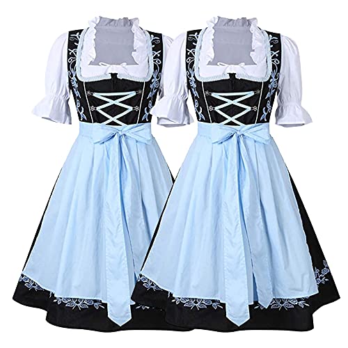 Keerlonno Tiroler Kleider für Damen, Tiroler Kleid Karneval Cosplay Kostüme Karneval und Kleid für Damen Traditionelles Dirndl Kostüm Anlässe Keerlonno Tiroler Kleider für Damen, Tiroler Kleid Karneval Cosplay Kostüme Karneval und Kleid für Damen Traditionelles Dirndl Kostüm Anlässe von Keerlonno