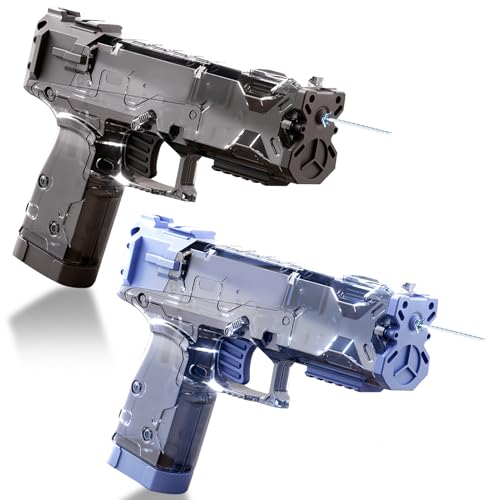 2 Stück Wasserpistole Spielzeug,Klein Wasserspritzpistole Wasser Spielzeug mit Großer Reichweite 6-8M für Erwachsene im Outdoor Garten Water Gun Wasserpistole,Sommer Spielzeug Pool für Kinder (01) 2 Stück Wasserpistole Spielzeug,Klein Wasserspritzpistole Wasser Spielzeug mit Großer Reichweite 6-8M für Erwachsene im Outdoor Garten Water Gun Wasserpistole,Sommer Spielzeug Pool für Kinder (01) von Keho Keho Kehongdun