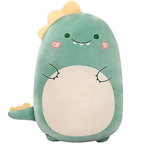Dinosaurier-Plüsch-Umarmungskissen Niedliches Stofftier Plüschtier Dekokissen Weiches Cartoon-Plüsch-Schlafkissen für Kinder (Dinosaurier, 45cm/17.71in) von Kekeso