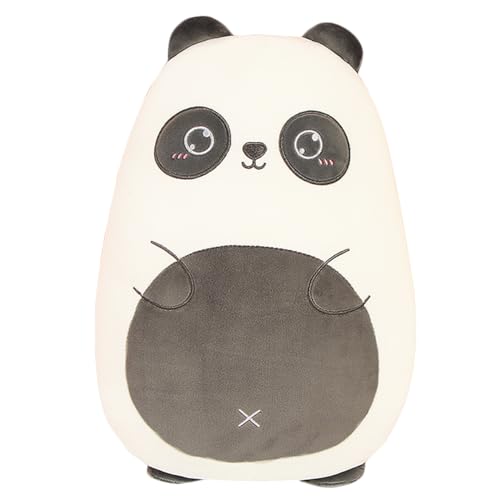 Dinosaurier-Plüsch-Umarmungskissen Niedliches Stofftier Plüschtier Dekokissen Weiches Cartoon-Plüsch-Schlafkissen für Kinder (Panda, 45cm/17.71in) von Kekeso