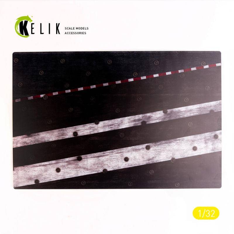 CVN-68 USS Nimitz Type 2 - Base - Acrylic 3 mm (410 x 270 mm) (410 g) von Kelik