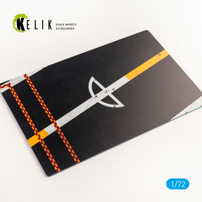 CVS-18 USS WASP 1964 - 1970 Type 1- Base - Acrylic 3 mm (280 x 180 mm) (170 g) von Kelik