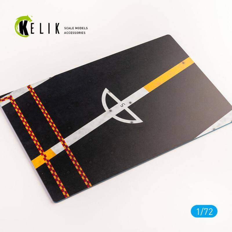 CVS-18 USS WASP 1964 - 1970 Type 1- Base - Acrylic 3 mm (280 x 180 mm) (170 g) von Kelik