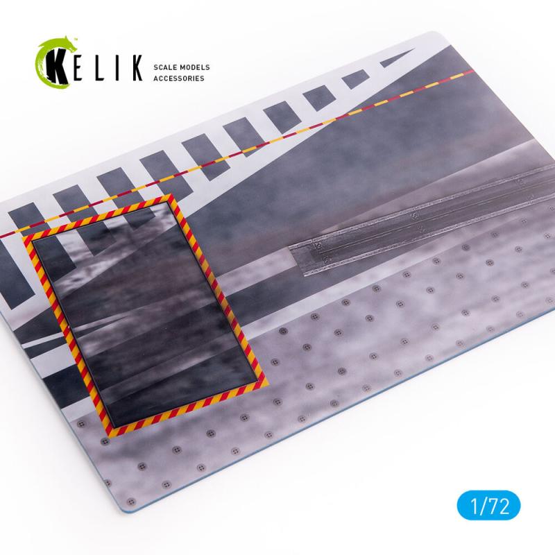 Charles de Gaulle Deck - Base - Acrylic 3 mm (280 x 180 mm) (170 g) von Kelik