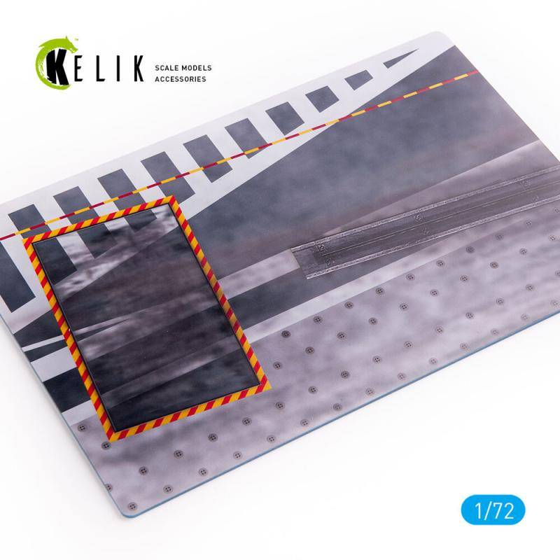 Charles de Gaulle Deck - Base - Acrylic 3 mm (280 x 180 mm) (170 g) von Kelik