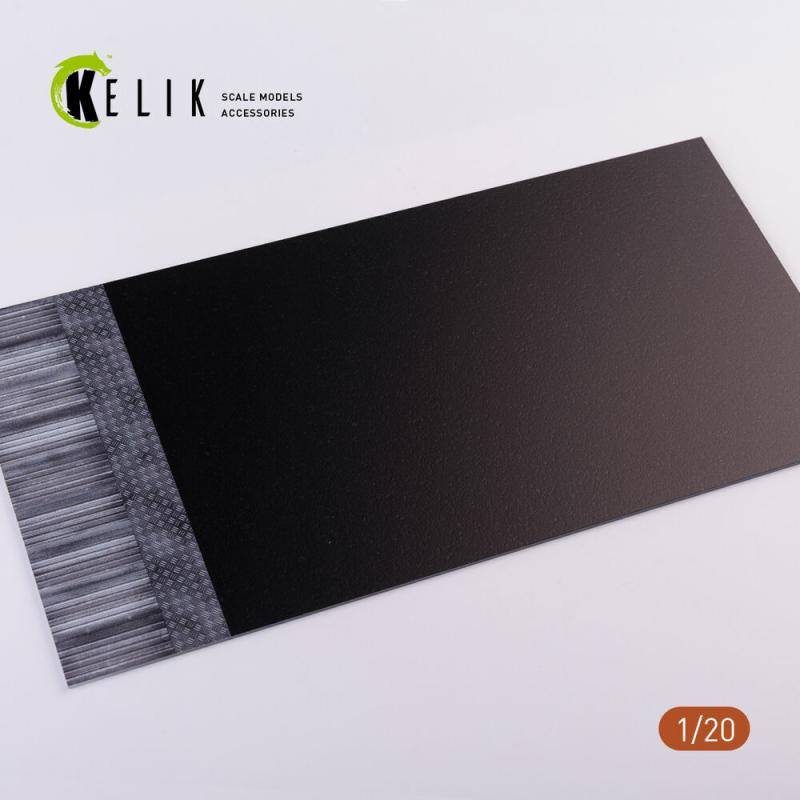 F1 Garage Type 2 Base - Acrylic 3 mm (180 x 357 mm) (210 g) (1/20) von Kelik