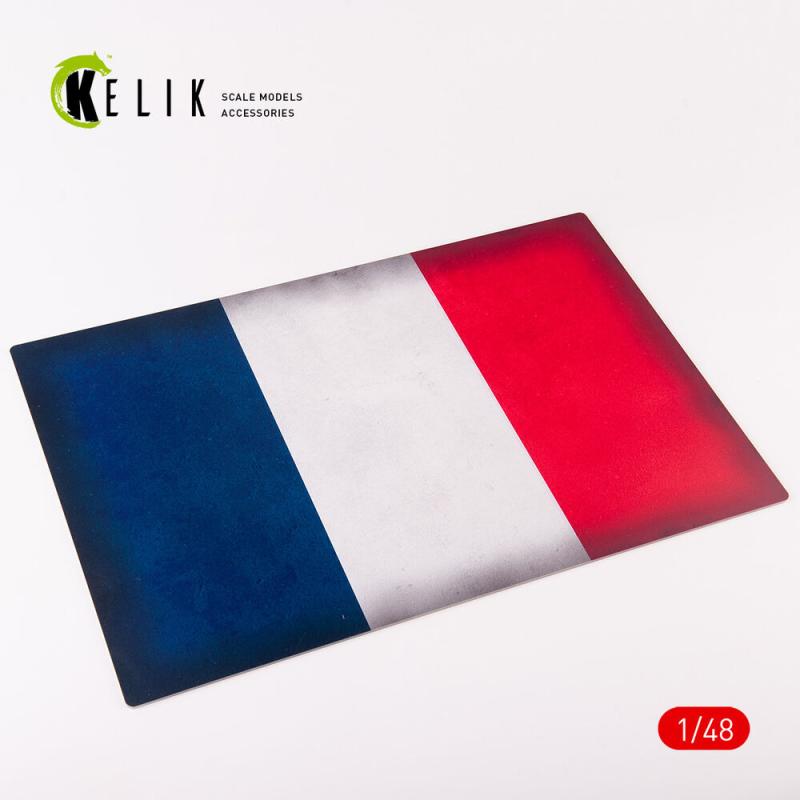 France Flag - Acrylic 3 mm (410 x 270 mm) (410 g) von Kelik