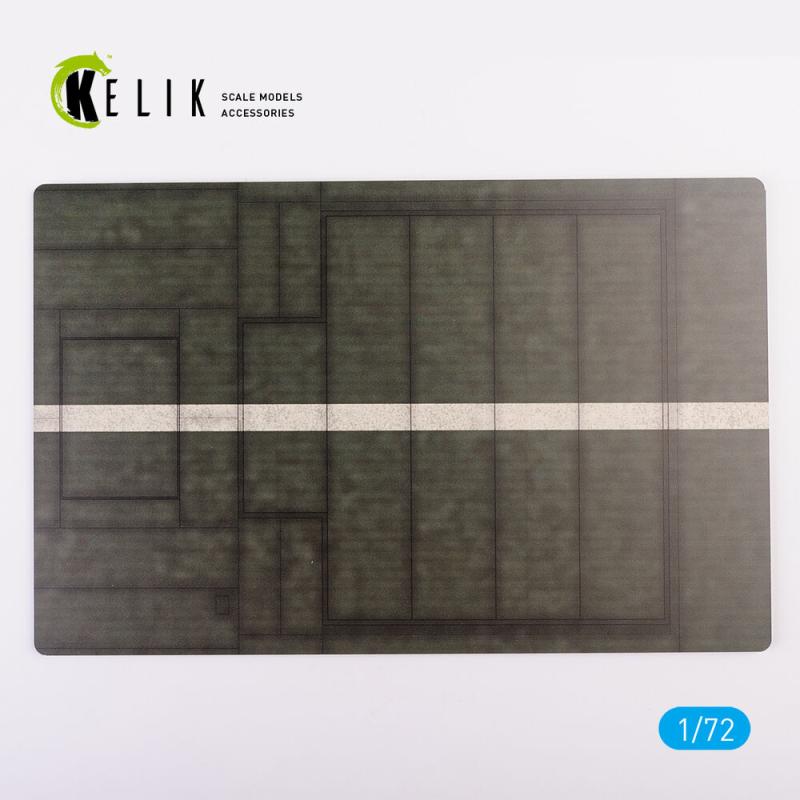 HMS Argus 1943 Type 1 - Base - Acrylic 3 mm (280 x 180 mm) (170 g) von Kelik