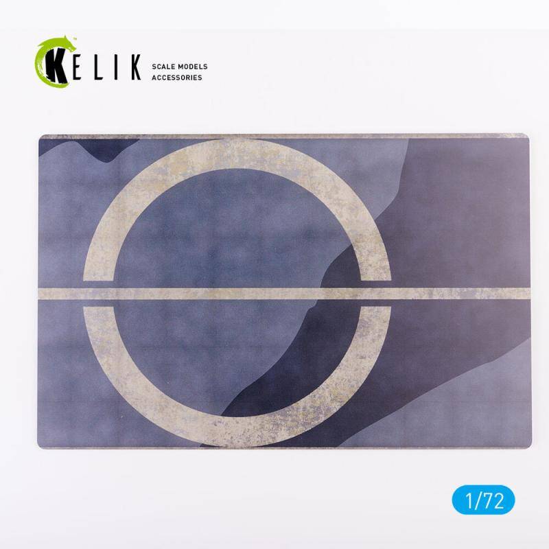 HMS Furious (CV-3) 1942 Type 1 - Base - Acrylic 3 mm (280 x 180 mm) (170 g) von Kelik