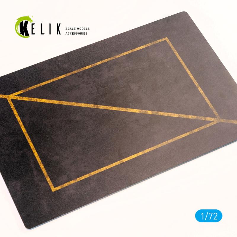 MEXICO Santa Lucia air base - Base - Acrylic 3 mm (280 x 180 mm) (170 g) von Kelik