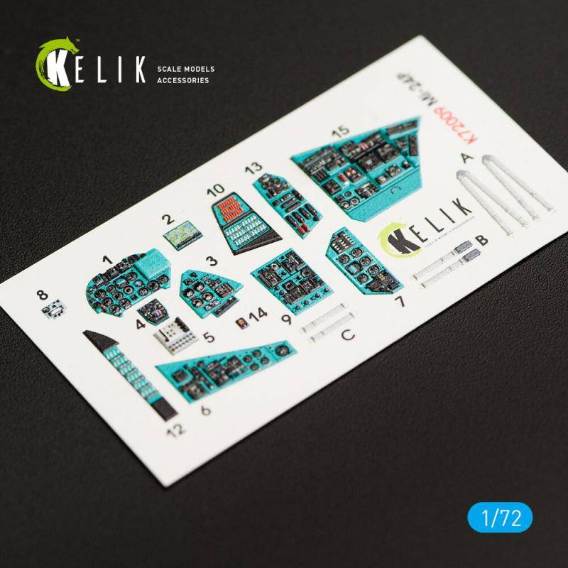 MI-24P - Interior 3D-Decals [Zvezda] von Kelik