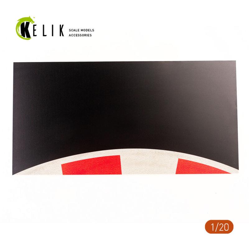 Miami Grand Prix Base - Acrylic 3 mm (180 x 357 mm) (210 g) von Kelik