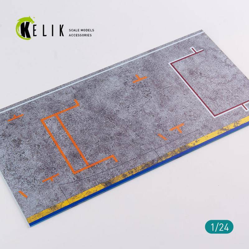 Pitstop 24 Hours of Le Mans type 1 Base - Acrylic 3 mm (180 x 357 mm) (210 g) von Kelik