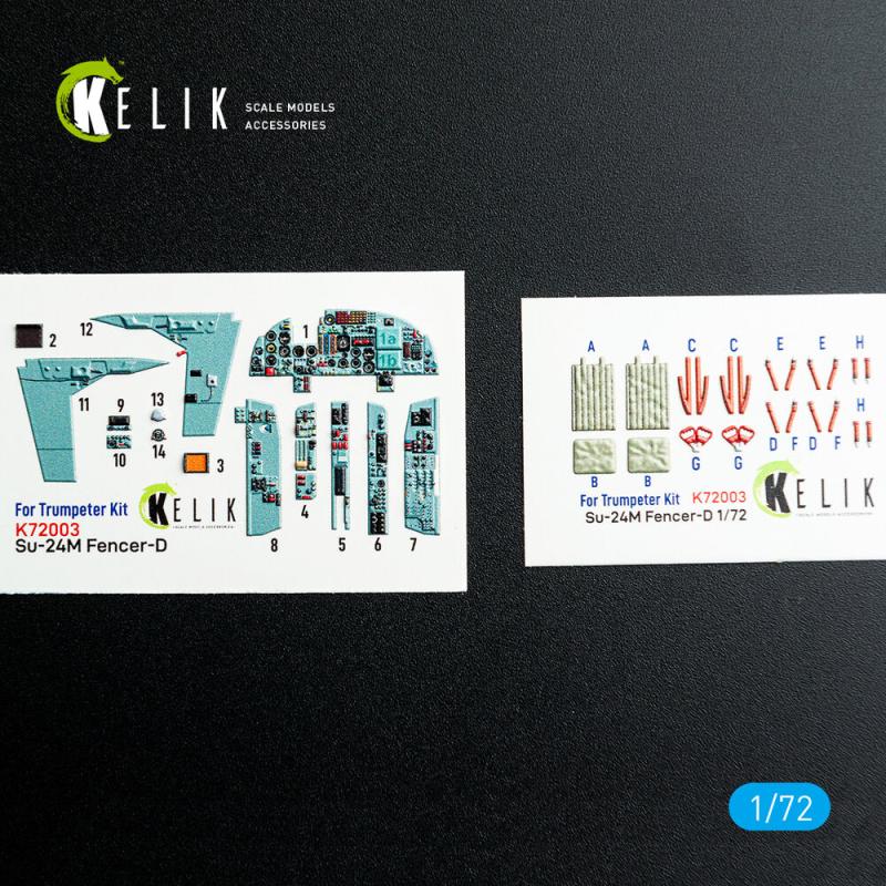 SU-24M - Interior 3D-Decals [Trumpeter] von Kelik
