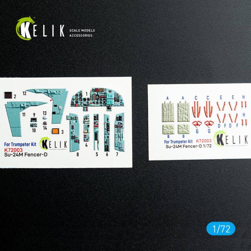 SU-24M - Interior 3D-Decals [Trumpeter] von Kelik
