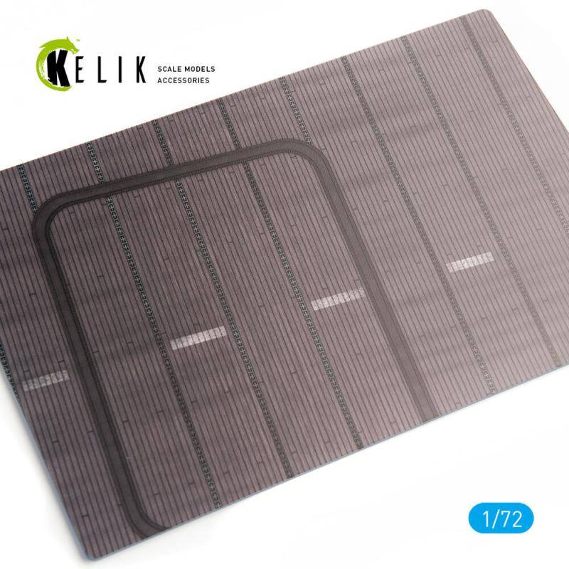 Saratoga CV-3 Carier 1943 Base - Acrylic 3 mm (280 x 180 mm) (170 g) von Kelik