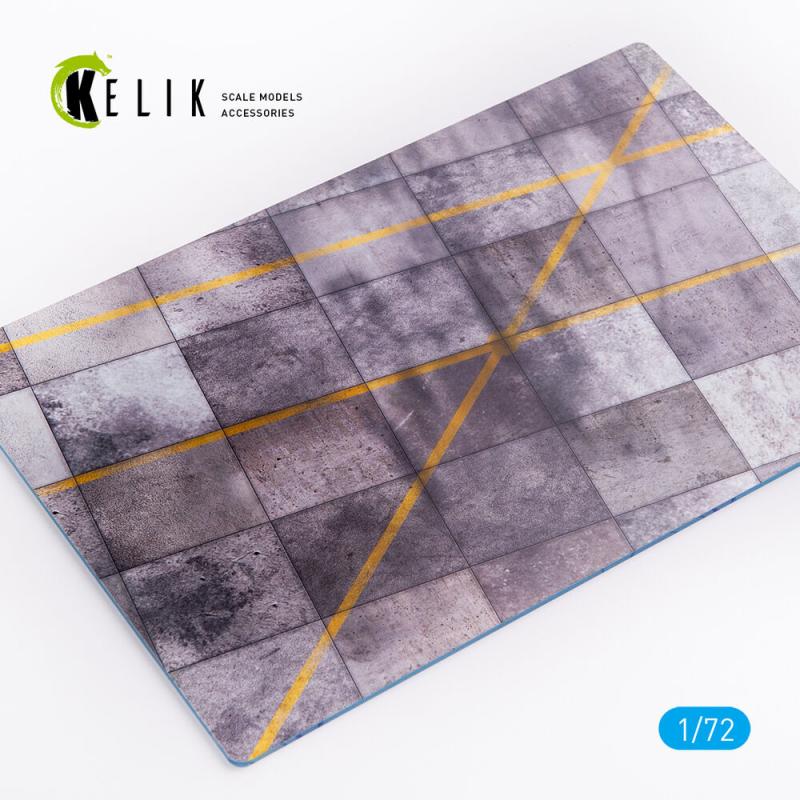 Spangdalem AirBase (1990th) - Base - Acrylic 3 mm (280 x 180 mm) (170 g) von Kelik