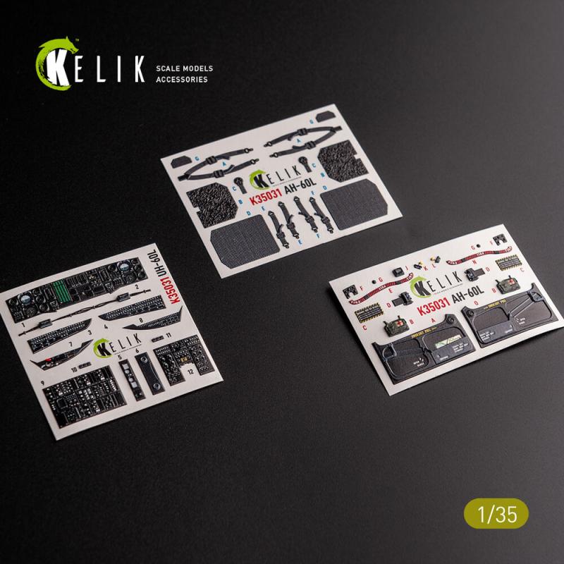 UH-60L - Interior 3D-Decals [Academy] von Kelik