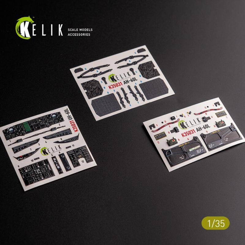 UH-60L - Interior 3D-Decals [Academy] von Kelik