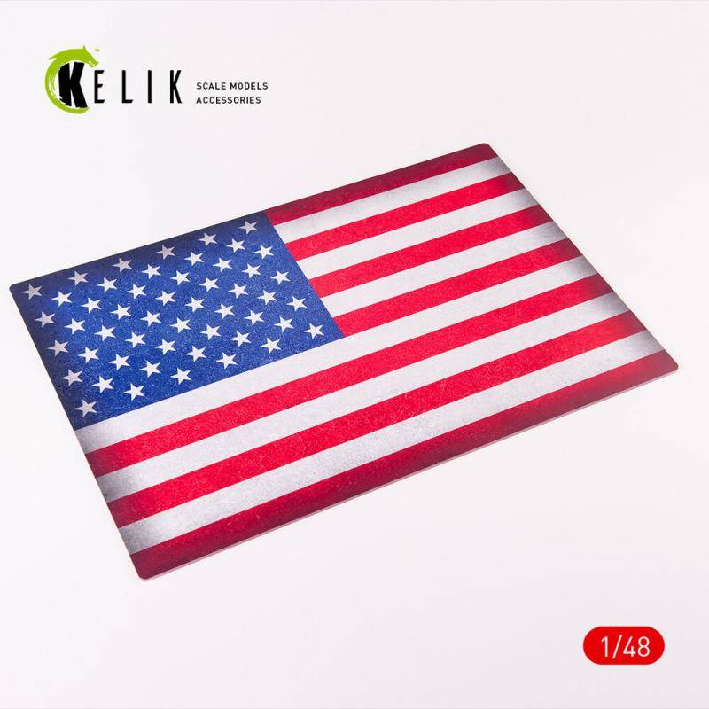 USA Flag - Acrylic 3 mm (410 x 270 mm) (410 g) von Kelik