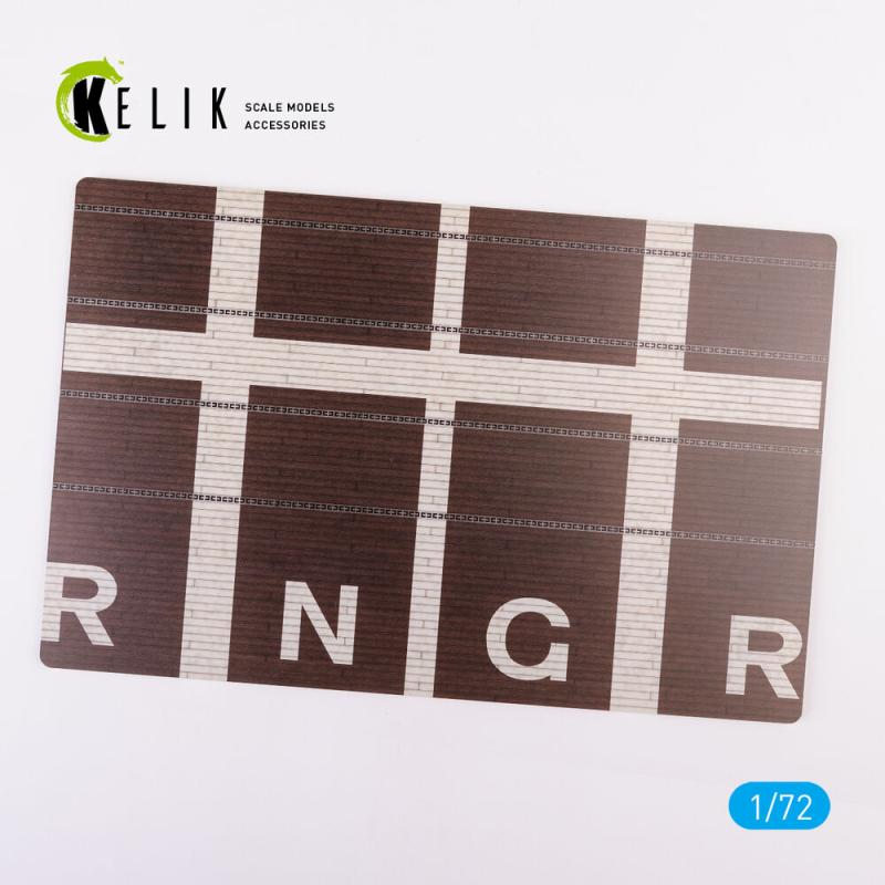 USS Ranger 1941 - Base - Acrylic 3 mm (280 x 180 mm) (170 g) von Kelik