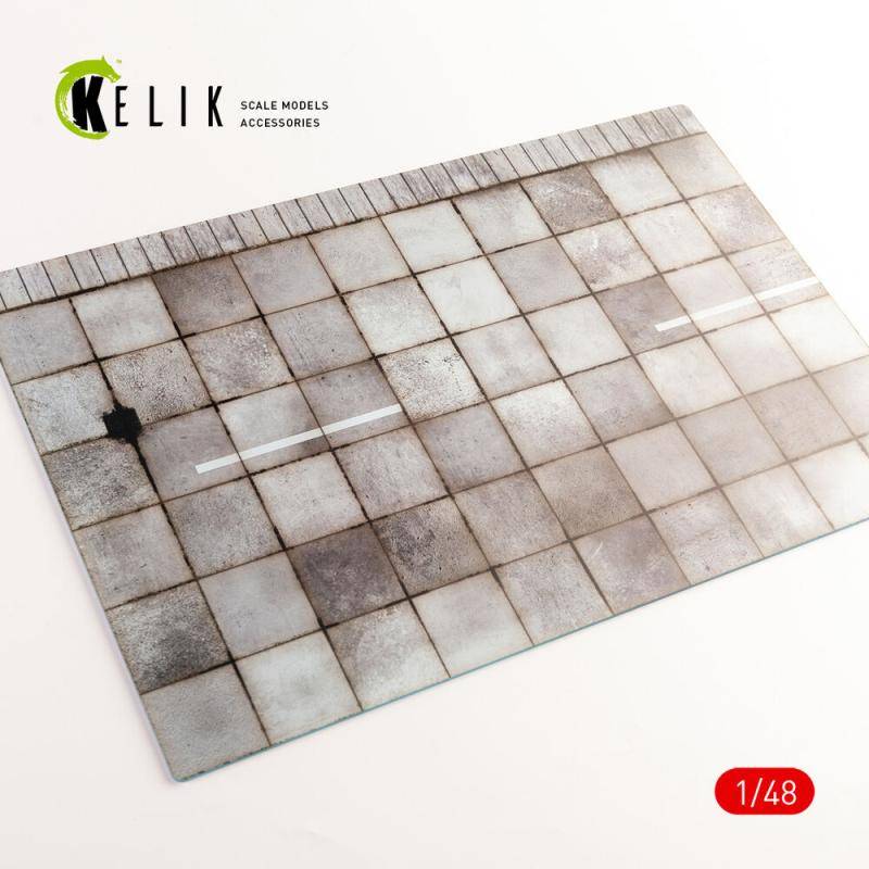 Ukraine Vasylkiv Air Base Taxiway - Acrylic 3 mm (410 x 270 mm) (410 g) von Kelik