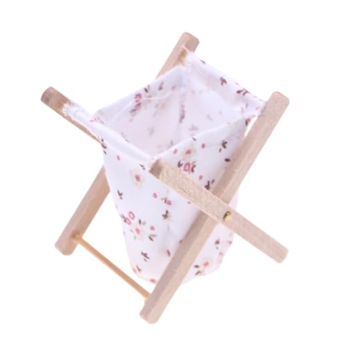 1:12 Puppenhäuser Badezimmer Wäschekorb mit Blumen-Designs für Kinder Spaß und Miniatur-Szenen 1:12 Puppenhäuser Badezimmer Wäschekorb mit Blumen-Designs für Kinder Spaß und Miniatur-Szenen von Kelisdi