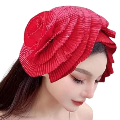 1920er Jahre Fascinator Blume Haarband für Frauen Flapper Kopfschmuck Zubehör für Cosplay Party Elegant Zart Haarband von Kelisdi