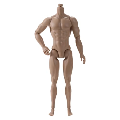 31 cm bewegliche männliche Figur Körper realistische Muskeldefinition 13 flexible Gelenke realistische PVC männliche Figur Körper bewegliche Soldatenparty von Kelisdi