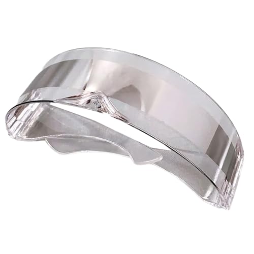Kelisdi Futuristische Sonnenbrille, lustig, verspiegelt, Partybrille, futuristisch, randlos, für Damen und Herren, Halloween, Cosplay, Party Kelisdi Futuristische Sonnenbrille, lustig, verspiegelt, Partybrille, futuristisch, randlos, für Damen und Herren, Halloween, Cosplay, Party von Kelisdi