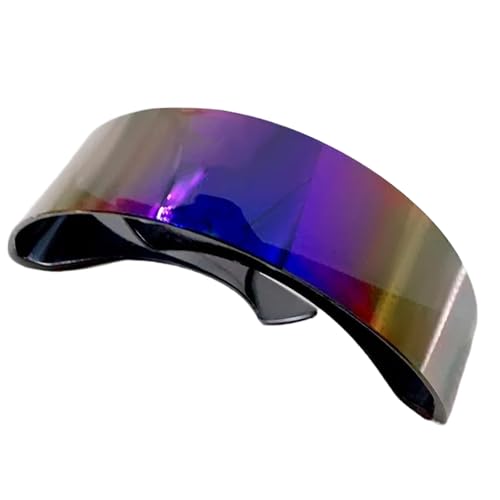 Kelisdi Futuristische Sonnenbrille, lustig, verspiegelt, Partybrille, futuristisch, randlos, für Damen und Herren, Halloween, Cosplay, Party Kelisdi Futuristische Sonnenbrille, lustig, verspiegelt, Partybrille, futuristisch, randlos, für Damen und Herren, Halloween, Cosplay, Party von Kelisdi