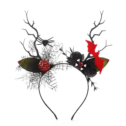 Kelisdi Gothic-Haarband für Erwachsene, Cosplay, Party, Requisiten, Stirnband, Festival, Thema, dunkle Serie, Kopfschmuck, Halloween-Zubehör, Party, Halloween-Zubehör, Stirnband Kelisdi Gothic-Haarband für Erwachsene, Cosplay, Party, Requisiten, Stirnband, Festival, Thema, dunkle Serie, Kopfschmuck, Halloween-Zubehör, Party, Halloween-Zubehör, Stirnband von Kelisdi
