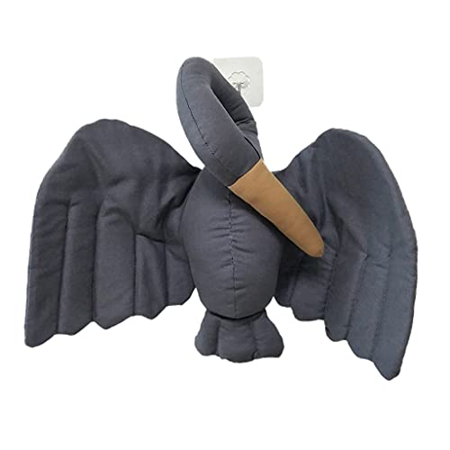 Kelisdi Kreativer Wandbehang, Plüsch, gefüllt für Puppen-Ornamente, Kinderzimmer, Schlafzimmer, Kinderzimmer, Dekoration, beruhigendes Baby-Kissen, Wandbehang von Kelisdi