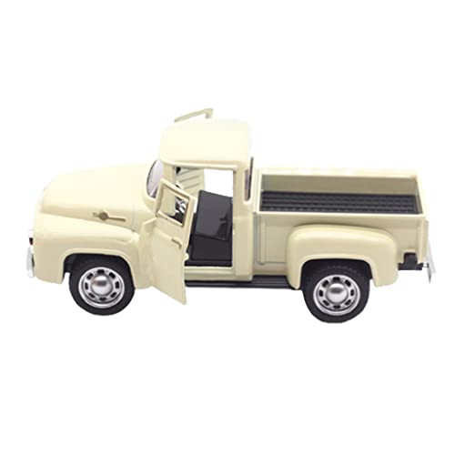 Kelisdi Legierung Auto Modell Vintage Truck für Weihnachten Home Office Desktop Dekoration Kinder Festival Geburtstag Geschenk Dekorationen Vorlage LKW Modell von Kelisdi